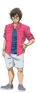 Masahiro hashimoto in the anime