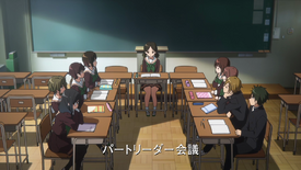 Kitauji band section leaders meeting