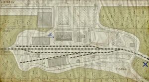 Liptakov Train Station Map