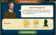 Quest Going Green 3-Rewards