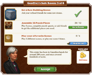 Quest Geoffrey's Safe Room 5-Tasks