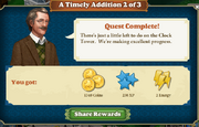 Quest A Timely Addition 2-Rewards