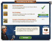 Quest Rebuilding the Bridge 7-Tasks