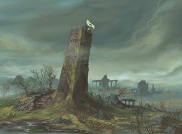 The Drunkards Tower by Dimitri Bielak, Fantasy Flight Games©