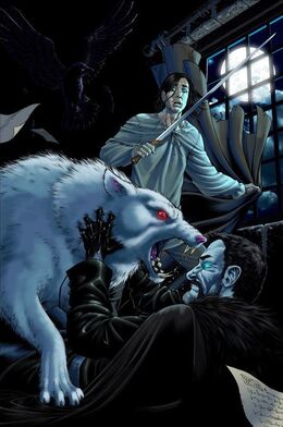 Jon & Ghost by Mike S