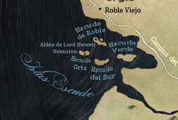 Mapa Islas Escudo