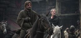 Jaime y Qyburn HBO