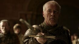 Barristan Selmy renunciado a la Guardia Real HBO