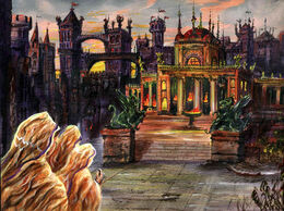 Calle de las Hermanas by Franz Miklis, Fantasy Flight Games©