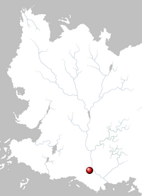 Valysar en el mapa de Essos occidental