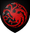 Casa Targaryen estandarte