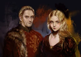 Tywin and Joanna Lannister by Bella Bergolts©