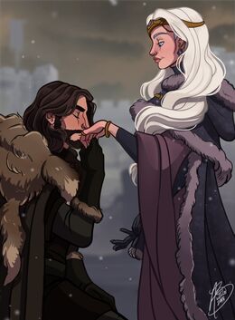 Alysanne Targaryen and Alaric Stark by Naomi©