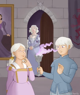 Rhae tratando de enamorar a su hermano by Riotartheritte©