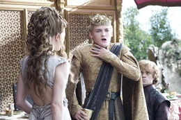 Joffrey se ahoga HBO