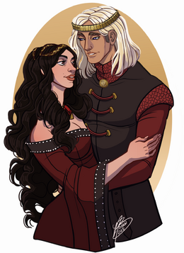 Aegon V and Black Betha by Naomi©