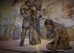Duelo entre Brandon Stark y Petyr Baelish por la mano de Catelyn (Histories & Lore)
