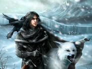 Jon and Ghost by quickreaver©