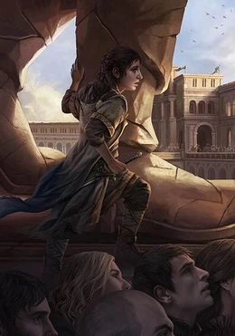 Arya presencia la ejecución de su padre by Magali Villeneuve©
