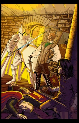 Arya obedece a Syrio Forel y huye by Mike S