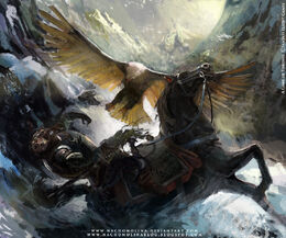 Orell el Águila by Nacho Molina, Fantasy Flight Games©