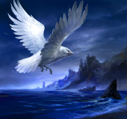 White Raven by by Sandara, Fantasy Flight Games©