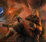 Mance Rayder KING beyond the wall by Joshua Cairós, Fantasy Flight Games©