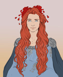 Catelyn Tully on her wedding day by Rae Lavergne©