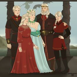 Valaena Velaryon y su familia by Chillyravenart©