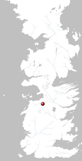 Aguasdulces en el mapa de Poniente