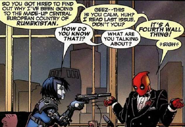 Deadpool: Breaking the Fourth Wall Figure