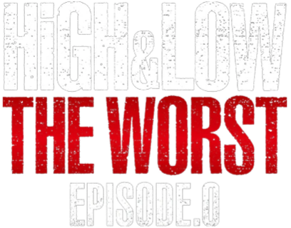 HIGH&LOW THE WORST EPISODE.0 ロゴステッカー HiGH＆LOW THE WORST X