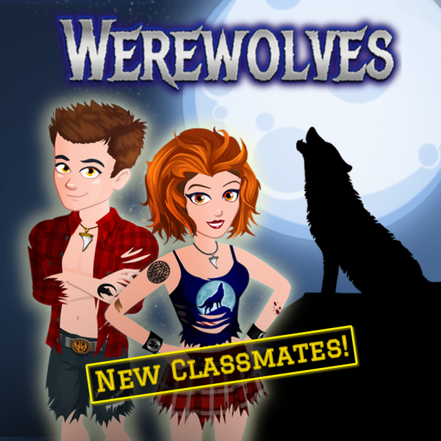 onlinefriends – Typing With Werewolves Lyrics