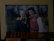 The photo from Salzer's desk in which the data base disk was hidden