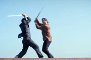 Duncan fights Karros