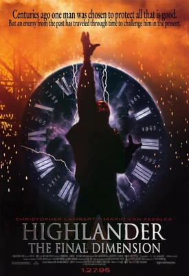 Highlander The Final Dimension poster