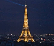 Night view of Paris