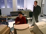 Dice and Devon Marek monitoring the hunt