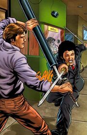 Connor combattant Guérin à Paris.