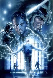 Connor MacLeod affrontant le terrible Kurgan.