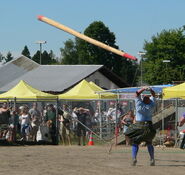 caber toss - Doug Steiger