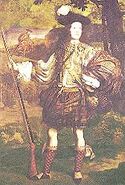 Portrait of a Highland chieftan, ca 1660, by Michael Wright