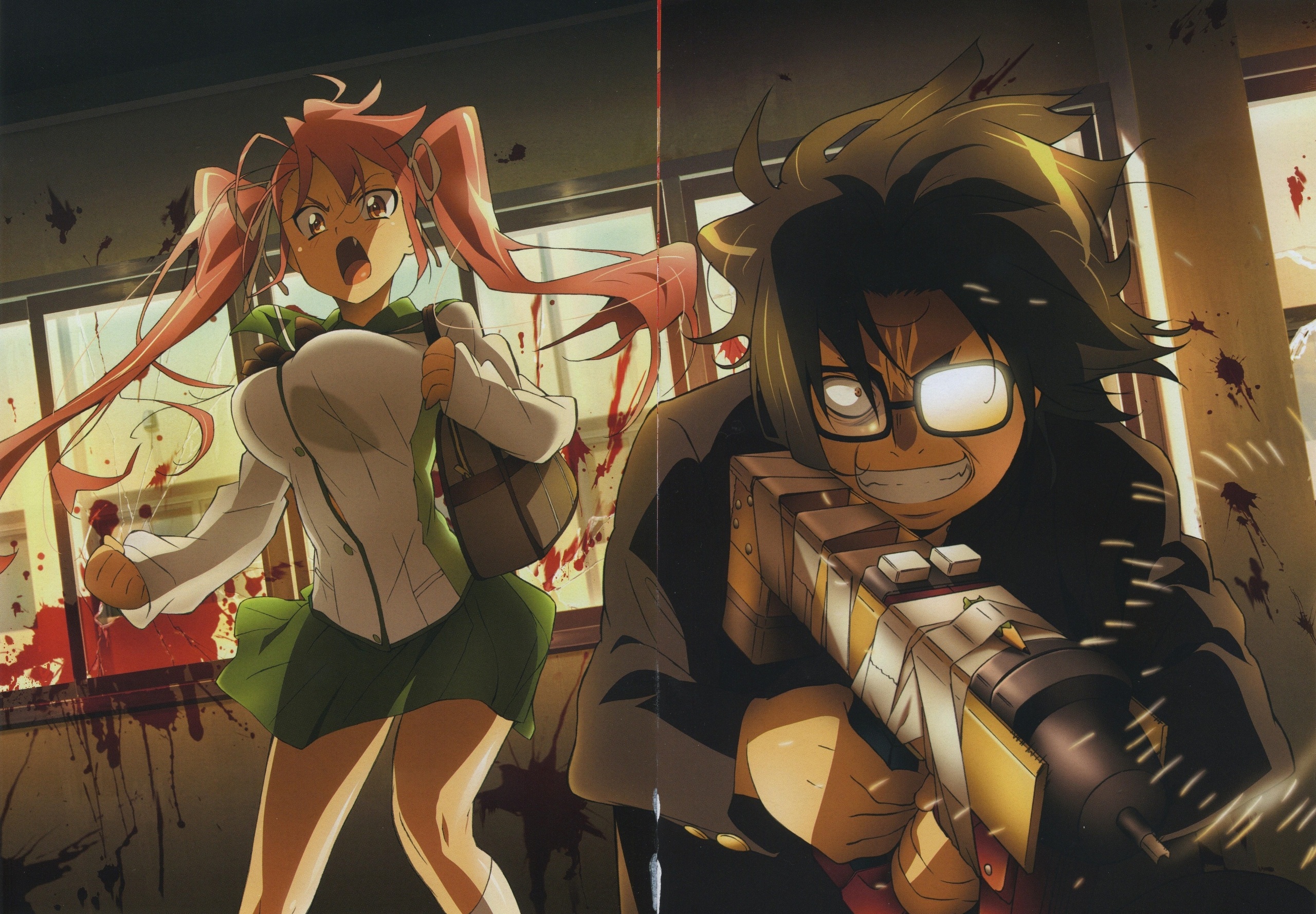 Personagens de Anime highschool of the Dead (Takagi Saya 3B