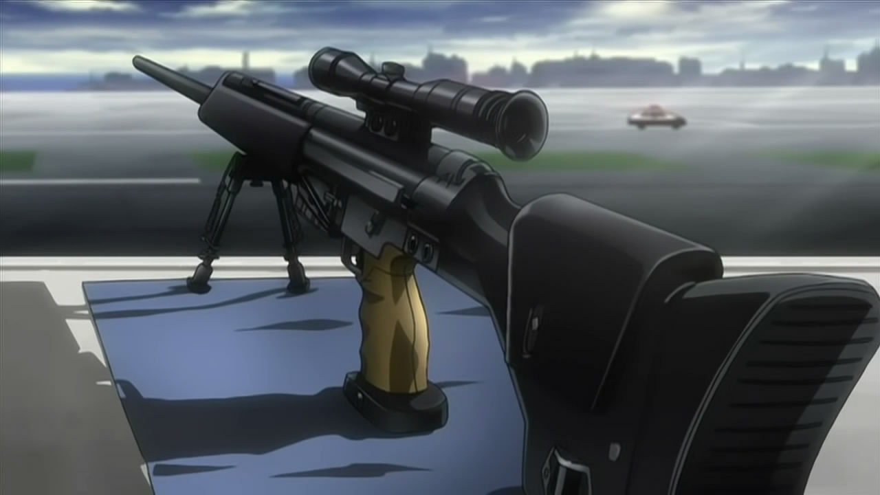 Still the best sniping scene out there [HighSchool of the Dead