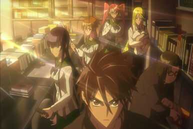 highschool of the dead busujima saeko hirano kohta komuro takashi miyamoto  rei takagi saya blood seifuku thighhighs, #181740