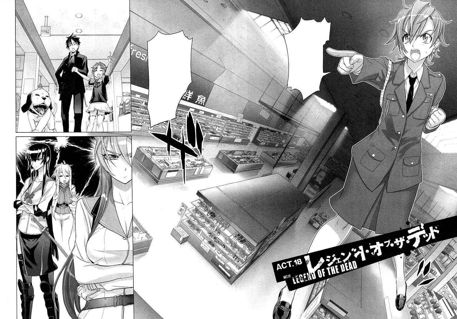 HighSchool of the Dead Anime Manga ACT 30 ENDING by Amanomoon on