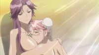 Saya and Yuriko after sex cuddling