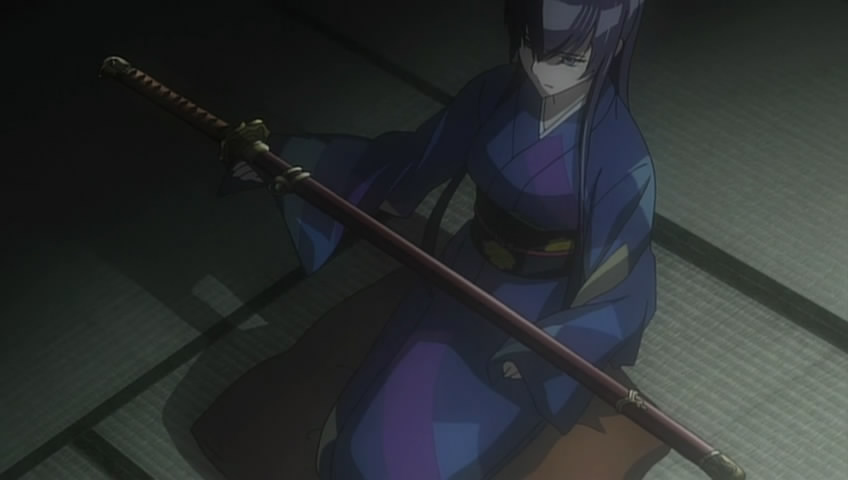 inazuma highschool of the dead busujima saeko miyamoto rei takagi saya gun  megane pantsu seifuku sword thighhighs, #181689