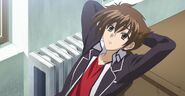 Issei is thinking