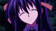 Akeno smiling